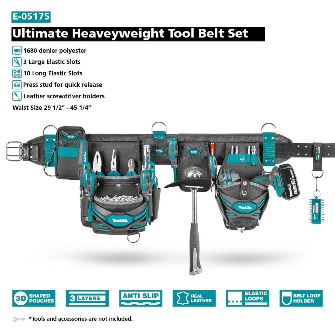 makita leather tool belt